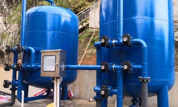 贵州50吨河水净化设备-压力式一体式净水设备