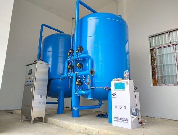贵州雷山县30吨压力式净水设备